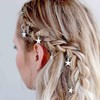 Olbye - Horquilla para el pelo, diseño de estrella, color