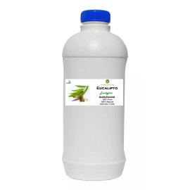 Econoclear Aceite Esencial De Eucalipto 100% Puro Y Natural 1 Litro