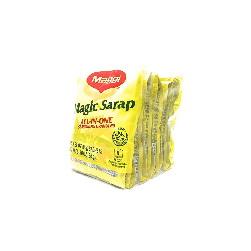 Maggi Magic Sarap, All In One Seasoning Granules, 12 Sachets
