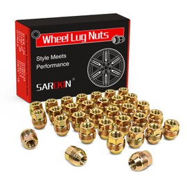 M14x1.5 OEM Factory Wheel Lug Nuts, Acorn Seat, Zinc, 24Pcs