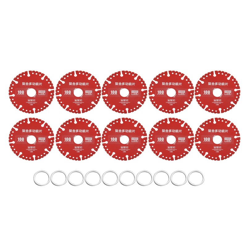 10pcs Multifunctional Cutting Wheel Durable Grinding Cutting Disc for Pneumatic