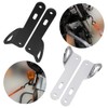 RAGBUSCLE Motorcycle Front Fork Teardrop Tie-Down Brackets, Front Tie-Down Brackets