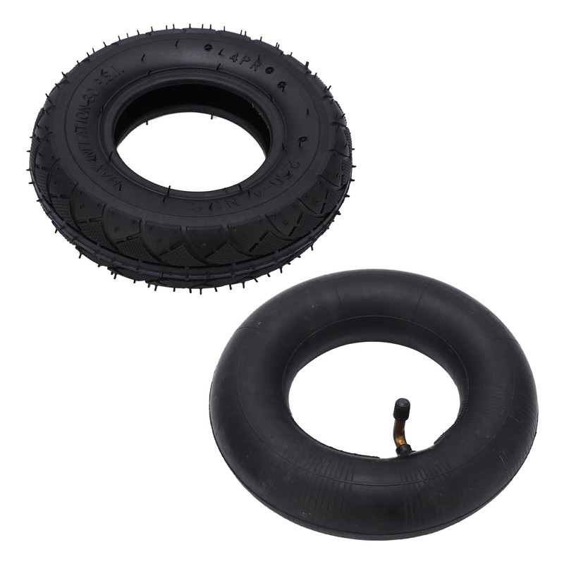 2.50‑4 Tire and, Rubber Inner Outer Tyre Replacement Tube Set