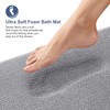 smiry Thick Memory Foam Bath Mat,50 x 75 cm,Extra Soft