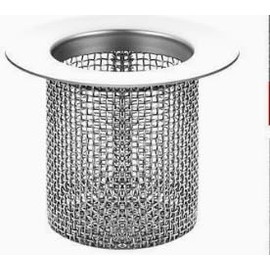 Bathroom Sink Drain Strainer Stainless Steel (Small and Short)