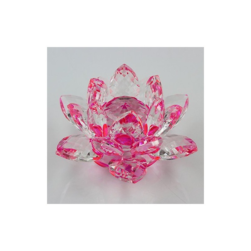 Value for Money Products Sculpture, Crystal Glass, Pink