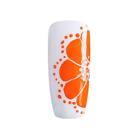 Bluesky Gel Nail Polish, Nail Art Gel Paint, Orange 04, 8 ml, Gel Nail Polish, Nail Art Gel Orange, Colour Gel for Nail Design (Requires Curing Under UV LED Lamp), 8 ml