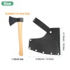 M METERXITY Hatchet Sheath, Thickened Leather Axe Sheath for 1.32LB