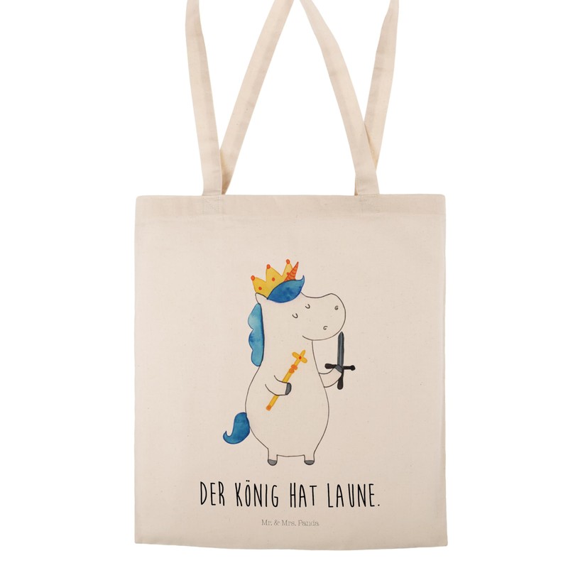 Mr. & Mrs. Panda Home Unicorn King with Sword, White