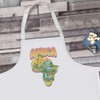 'Map of Africa' Unisex Cooking Apron (AP00080425)