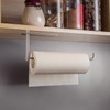 SUNTECH Paper Towel Holder Under Cabinet - Self Adhesive Towel