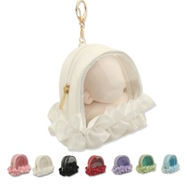 YOKUMA Plush Toy Storage Plush Toy Pouch Plush Pouch Otaku Activity Pouch Otaku Activity Bag Otaku Activity Goods Pain Bag Mini Doll Holder Pain Bag Small Clear Pouch Transparent Pouch Clear Bag