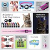 Cat Collars with Bells and airtag Holders (8 Collars +