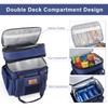 Tactical Lunch Box, Expandable Insulated Large Lunch Bag, Heavy Duty