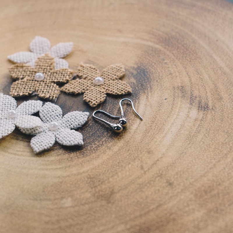 Philip Jones Silver Plated Teardrop Earrings