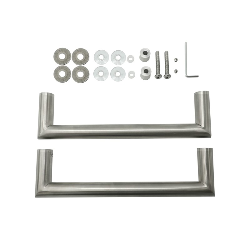 CKB 8" Shower Door Pull Handle, Back to Back Shower