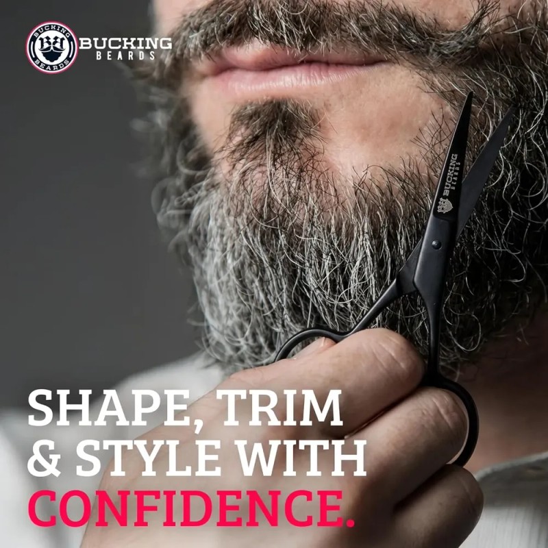 Kit De Cuidado De Barba Para Hombres: Kit Completo Con