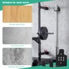 Barbell Wall Holder, Single Barbell wall Mount Hanger, Garage Gym