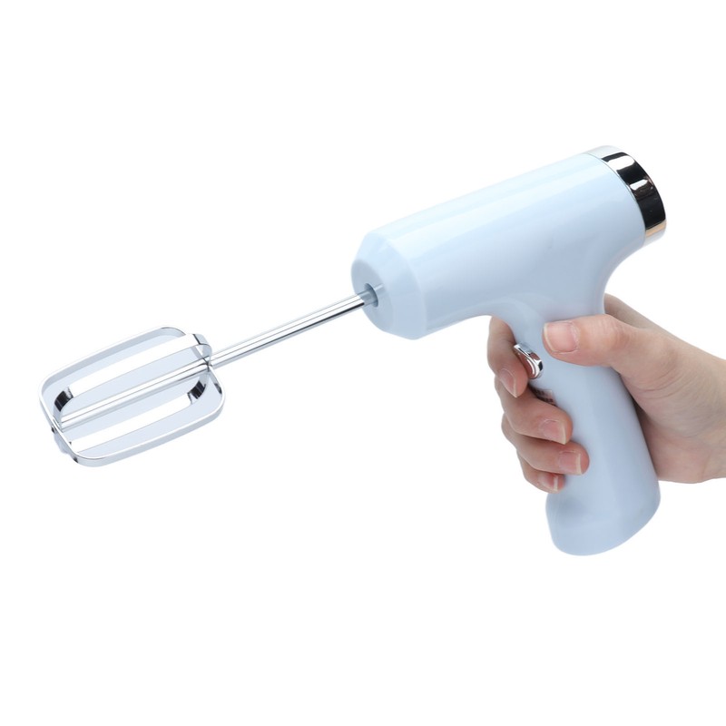 USB Charging Cordless Egg Whisk Adjustable Stainless Steel Electric Hand