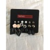 Unbranded Earrings 9 pair set pack stud post