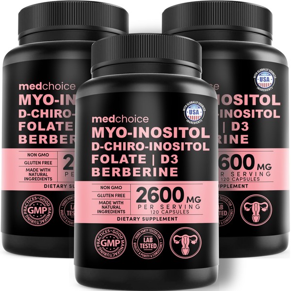 MEDCHOICE 14-in-1 Inositol Supplement Hormone Support for Women - 40:1