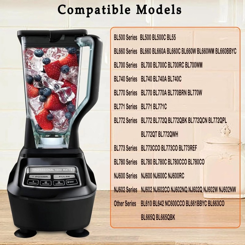 Owowong Pour Spout Cover Replacement Compatible with Ninja Blender Lid