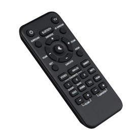 Replacement VAH0130 Remote Control Commander Compatible with Yamaha MusicCast Bar 400, YAS-408, YAS-408BL, ATS-4080, ATS-4080BL, YAS408, ATS4080, YAS408BL Sound Bar 3D Surround Sound Controller