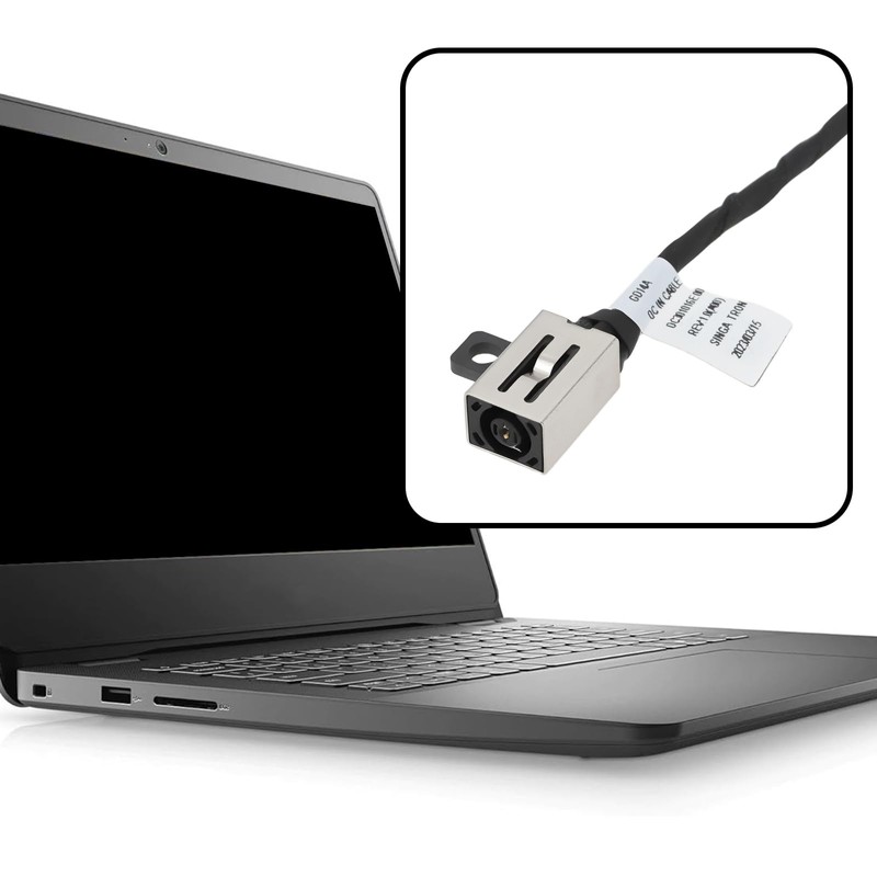 ECSiNG Laptops DC IN Cable DC301016F00 Compatible with Dell Vostro