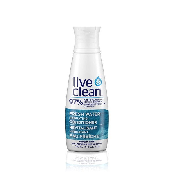 Live Clean Conditioner, Hydrating Fresh Water, 12 Oz