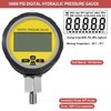 Digital Hydraulic Pressure Gauge 10000 PSI/700BAR with 1/4-Inch NPT Connector,