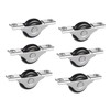 Operitacx 6pcs Silent Nylon Sliding Door Rollers Door Roller Sliding