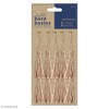 Bare Basics Jute Tassels, Natural, One Size