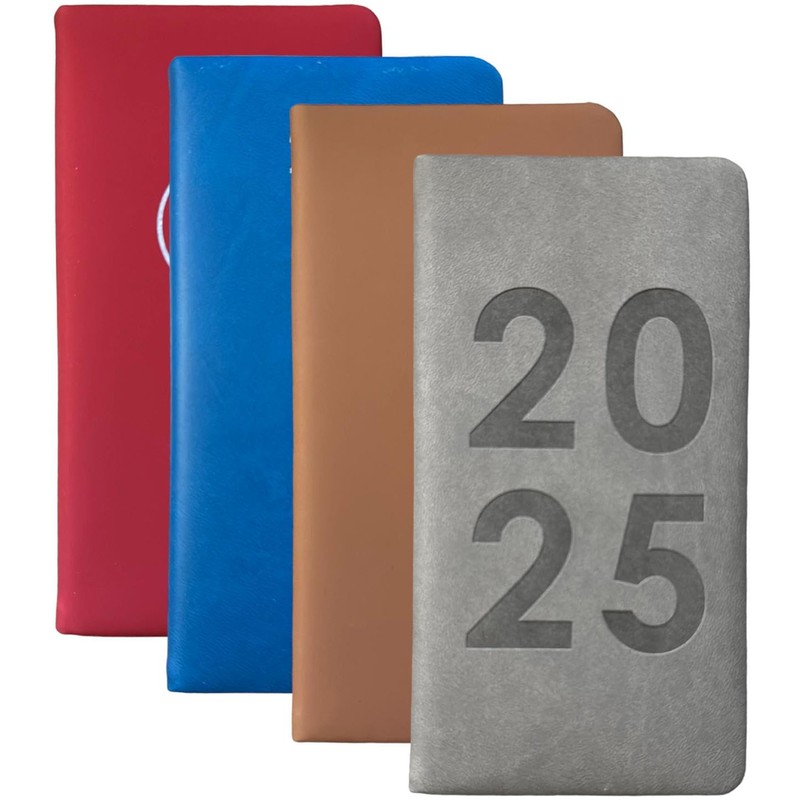 2025 Slim Week to View Diary Fabric Design Fashion Diary