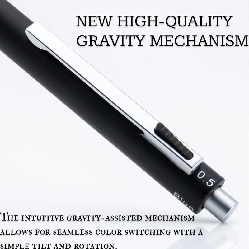 Monteverde USA Quadro 4-in-1 Multifunction Pen - Black Finish -