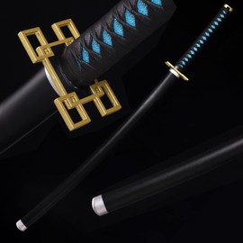 Anime Sword,Tokitou Muichirou Sword,High Carbon Steel Real Handmade Full Tang Katana
