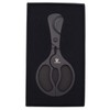GERMANUS Cigar Cutter Scissors High-End Specially Hardened Steel Black