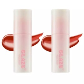 Black Rouge 블랙루즈 틴트 츄이 글레이즈 웜 GZ06 스윗칠리 X2개 Black Rouge Tint Chewy Glaze Warm GZ06 Sweet Chili X2개