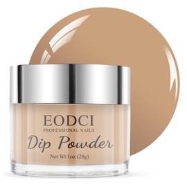 eodci EODCI Dip Powder, Nude Color Dipping Powder French Nail Art Starter Manicure Salon DIY at Home, Odor-Free and Long-Lasting, No Needed Nail Lamp Curing, 1 Oz
