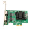 TXA108 82571 2 RJ45 Port Gigabit Network Card PCI Ex1