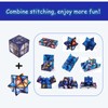 Magic Star Cube 2 in 1-2x2 Galaxy Magic Cube, Children's