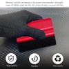 JUSTTOP 2 PCS Vinyl Wrap Felt Edge Squeegee, 4 Inch