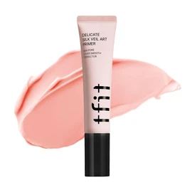 TFIT Delicate Silk Veil Art Primer - Perfect Pore Cover, Stay Makeup For Longer, Blurs & Fills in Fine Lines, Korean Makeup, 1.01FL. Oz.