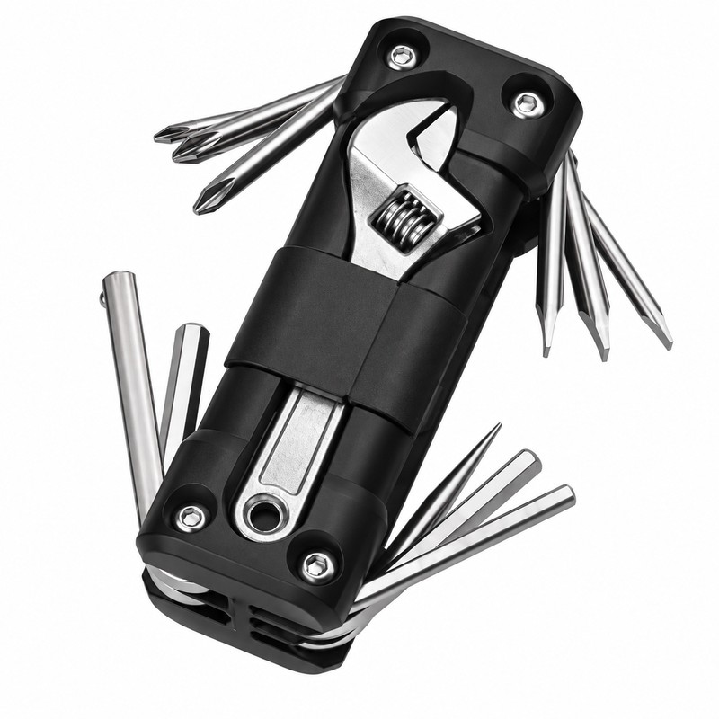 Motorcycle & Bike Multitool Kit for Roadside Repairs – Compact