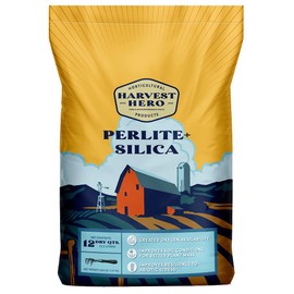 EasyGo Product Harvest Hero Perlite w/Silica for Potting Soil Mix, Root Cuttings, Containers and Hydroponic Growing - Medium Grade - 3 Cubic Foot – 20 Pounds