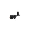 binifiMux 50pcs Black 6-32 x 3/8" Flat Socket Cap Screws