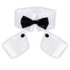 Boland Stripper Set for Men - White Collar with Bow
