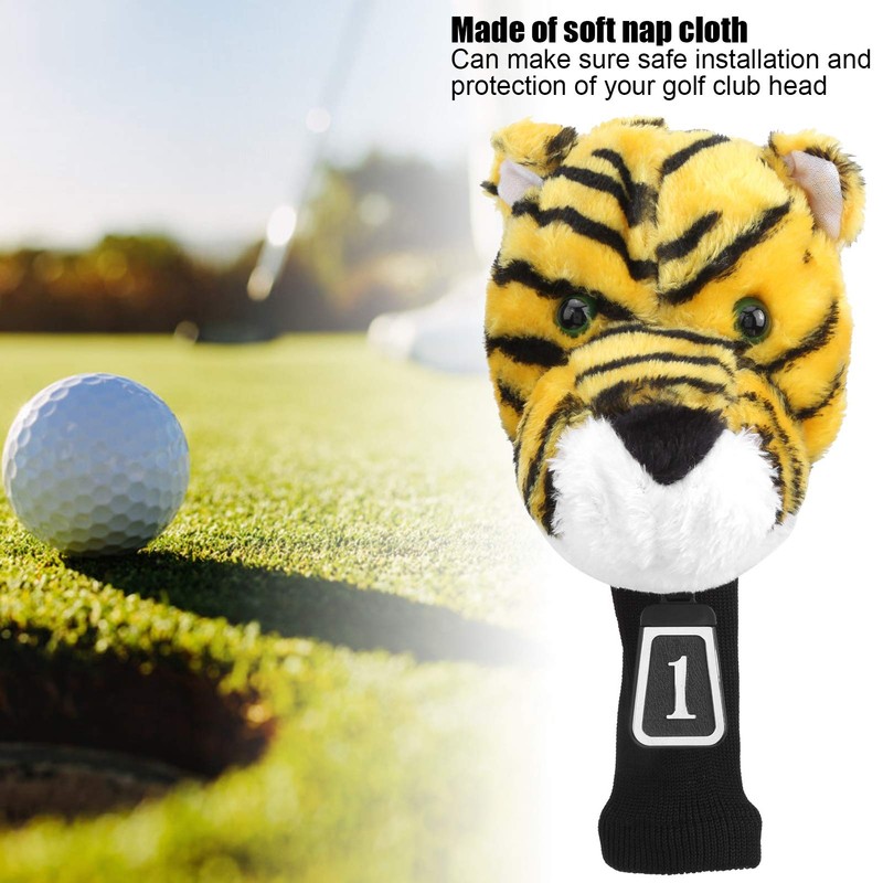 EVTSCAN Golf Club Head Cover, Soft Plush Universal Driver Headcover