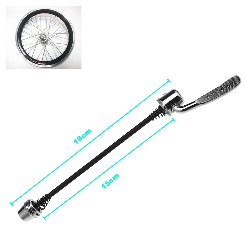 Create idea Quick Release Wheel Skewer for Trainer Bicycle Cycling