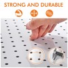 G.CORE Heavy Duty Metal Pegboard Organizer - Wall Storage Steel