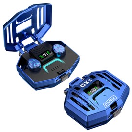 True Wireless Earbuds, 2024 Bluetooth Headphones 5.3 Earbuds, Waterproof Touch Control Ear Buds in-Ear Built-in Mic, with LED Power Display, IP7 Waterproof Earphones Sport Headset - Model 19